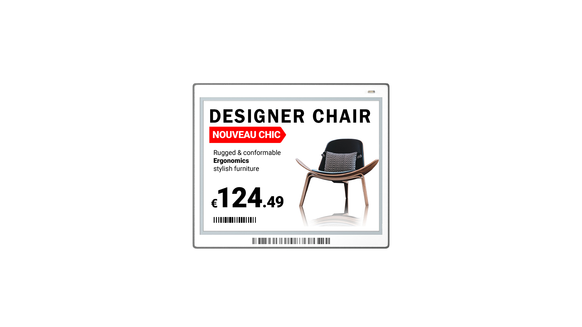 LS0583 e-shelf-label, official photo